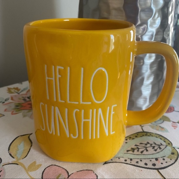 2/$26 Rae Dunn Mug Hello Sunshine